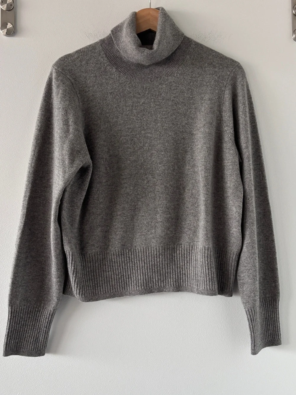 J. Crew 100% Cashmere Turtleneck Sweater